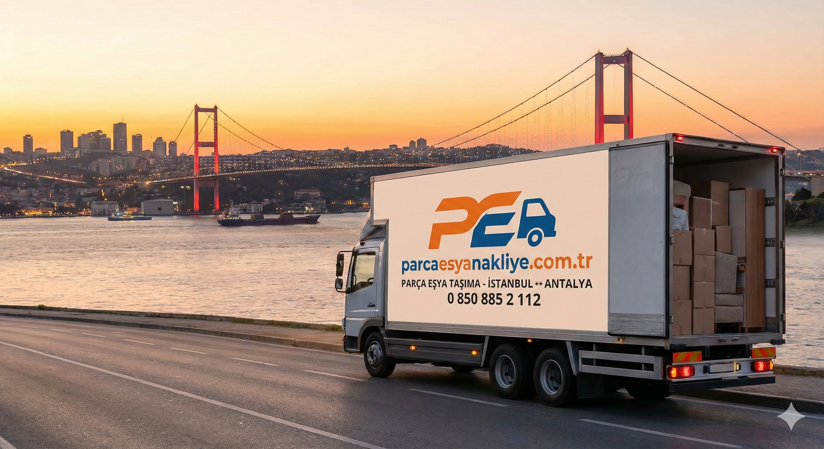 Antalya Kadıköy Parça Eşya Taşıma Ev Ofis Küçük Eşya Taşıma