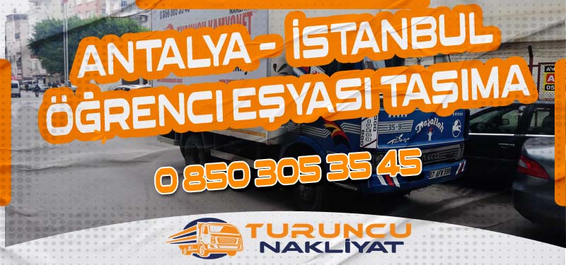 Antalya'dan İstanbul'a Öğrenci Eşyası Nasıl Gönderilir?